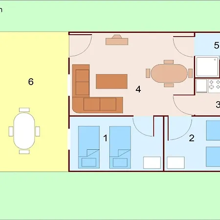 Ferienhaeuser Im Sternenpark Appartement Lochow