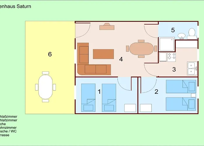 Appartement Ferienhaeuser Im Sternenpark Lochow